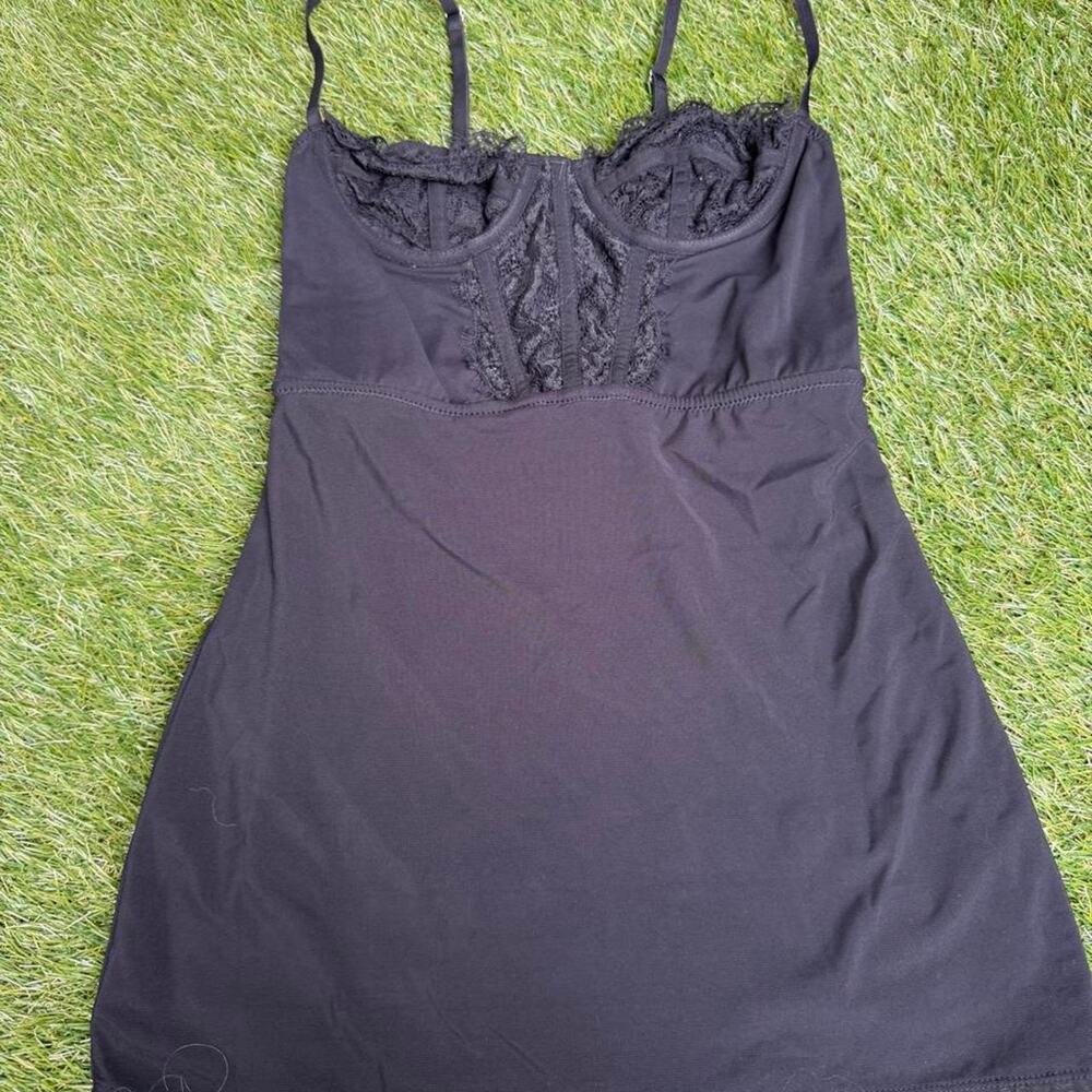 Urban outfitters black lace dress